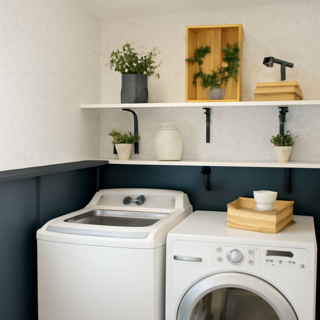 Small Laundry Room Ideas for Better Storage, Folding, and Flow