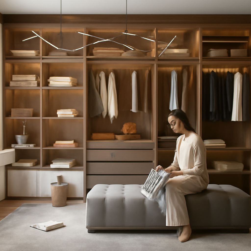 Closet Depth: 24 Inches Clear for Most Hanging Clothes