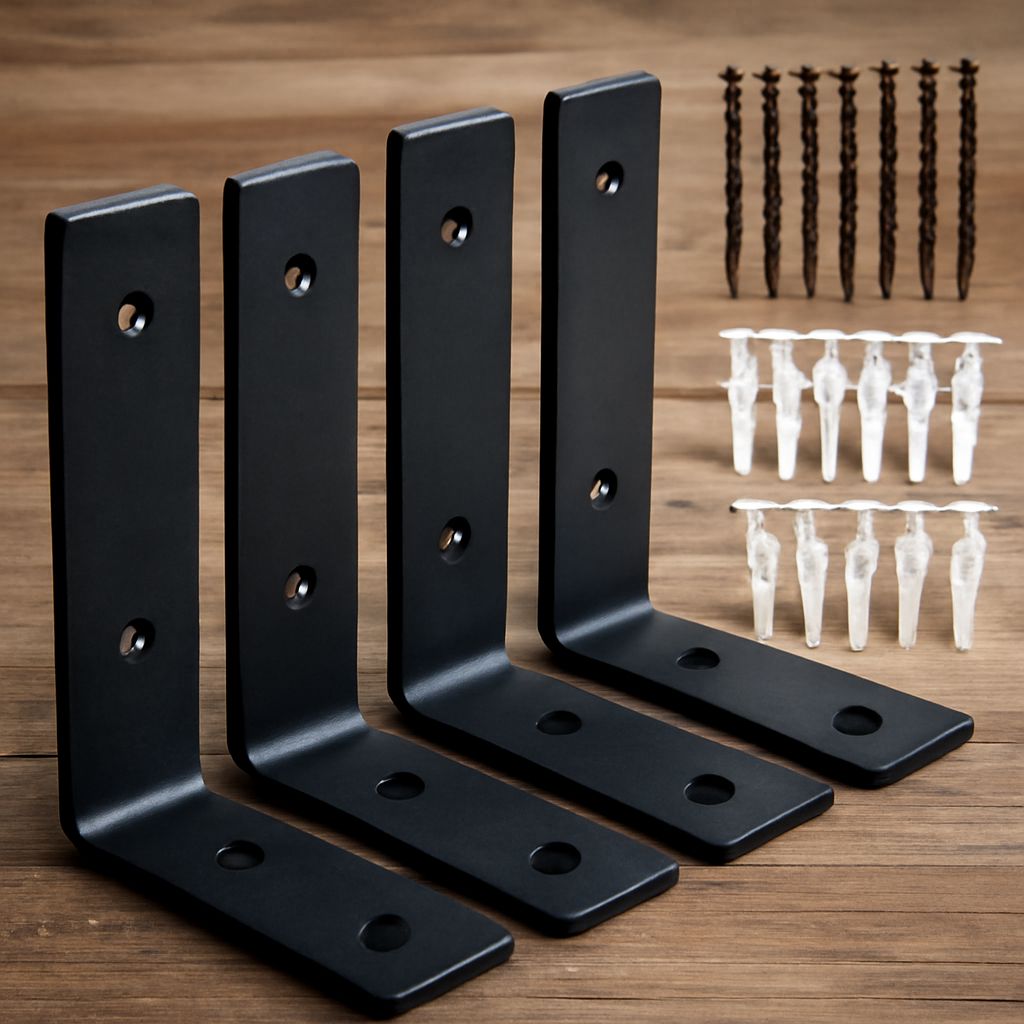 Heavy-Duty Shelf Brackets: How to Size, Space, and Install Them