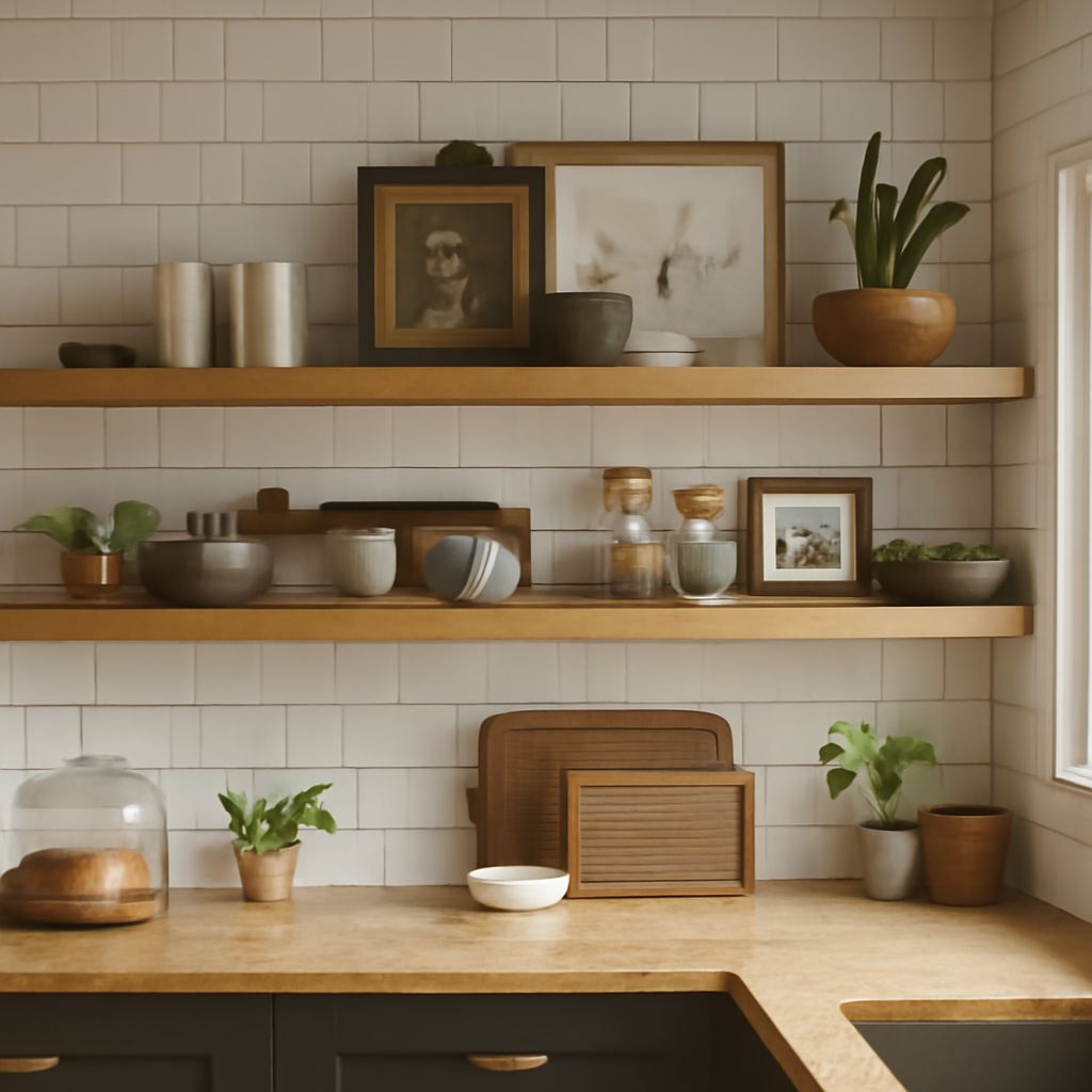 Kitchen Floating Shelves: How to Size and Support a Long Shelf
