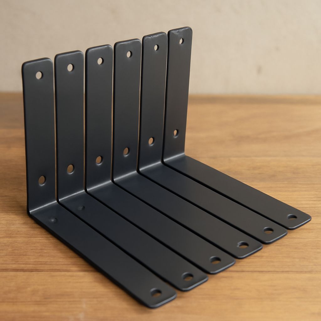 L-Shaped Shelf Brackets: Sizing and Installing a Wall-Mounted Shelf