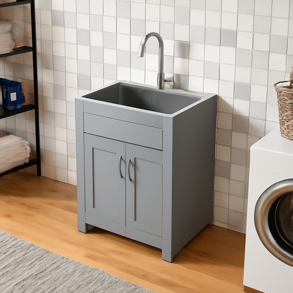 Large Utility Sink: Choose the Right Laundry or Mudroom Setup