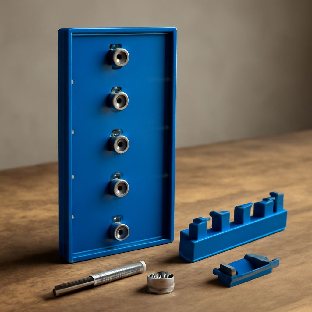 Shelf Pin Jig: Drill Clean, Matching Shelf-Hole Rows