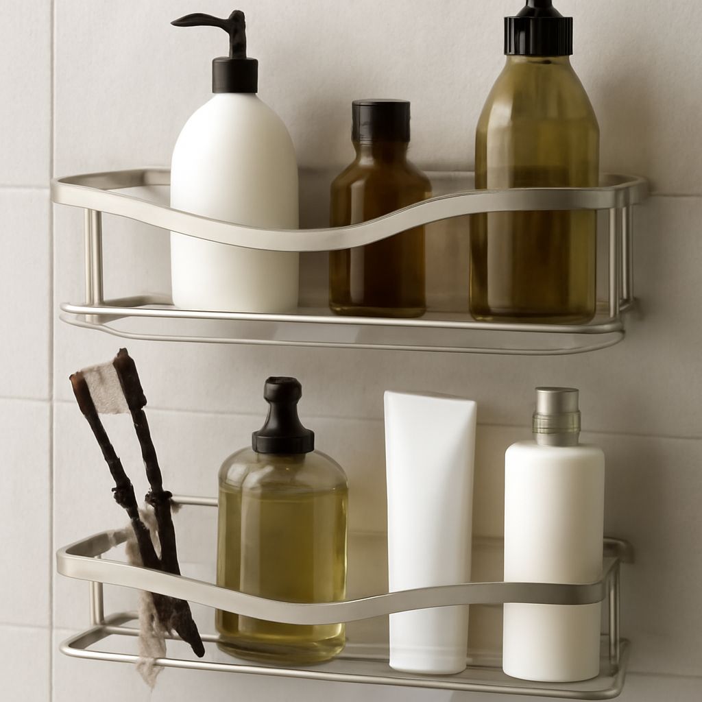 Shower Shelves: Choose the Right Wall-Mounted Format