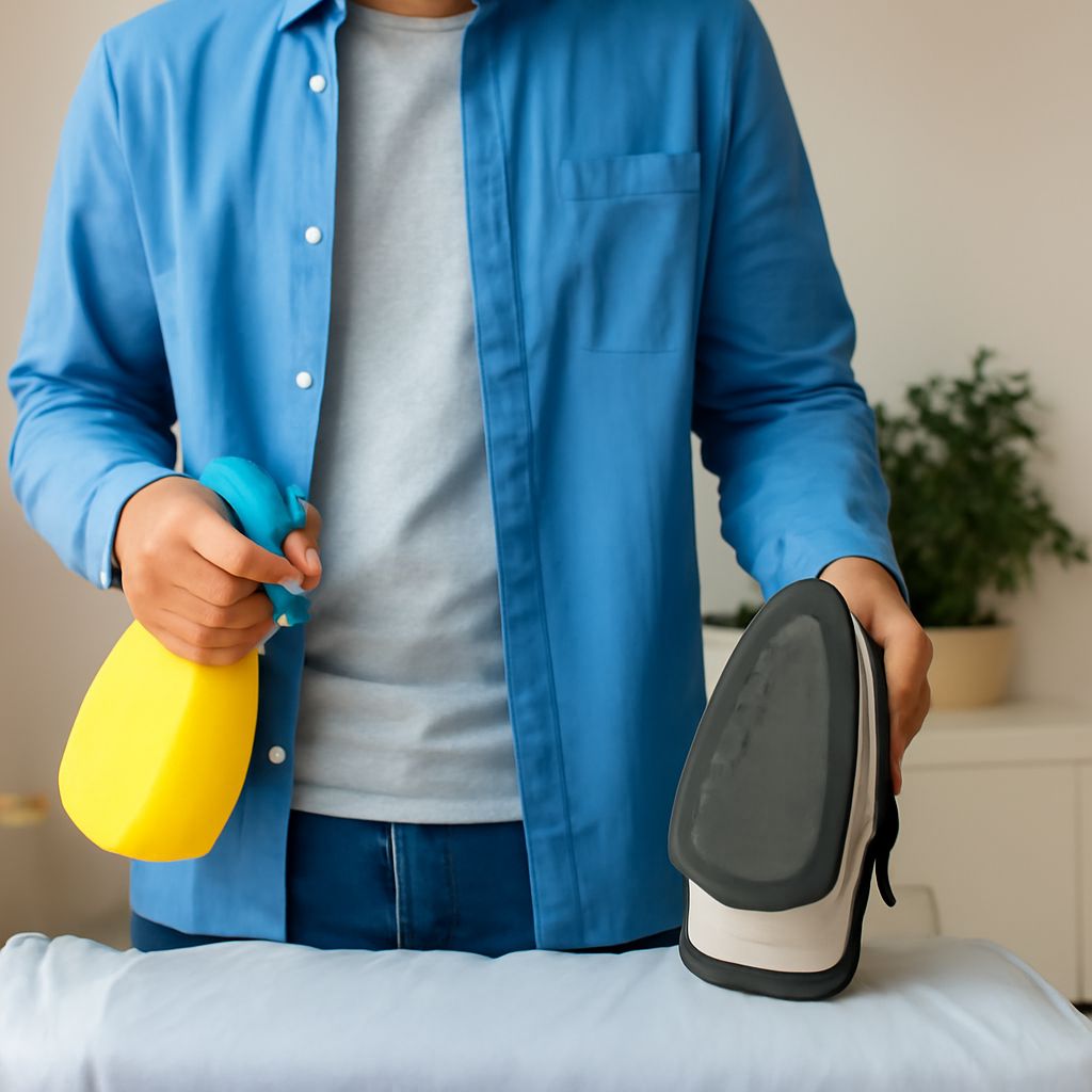 Starch Clothes for a Crisp, Even Finish