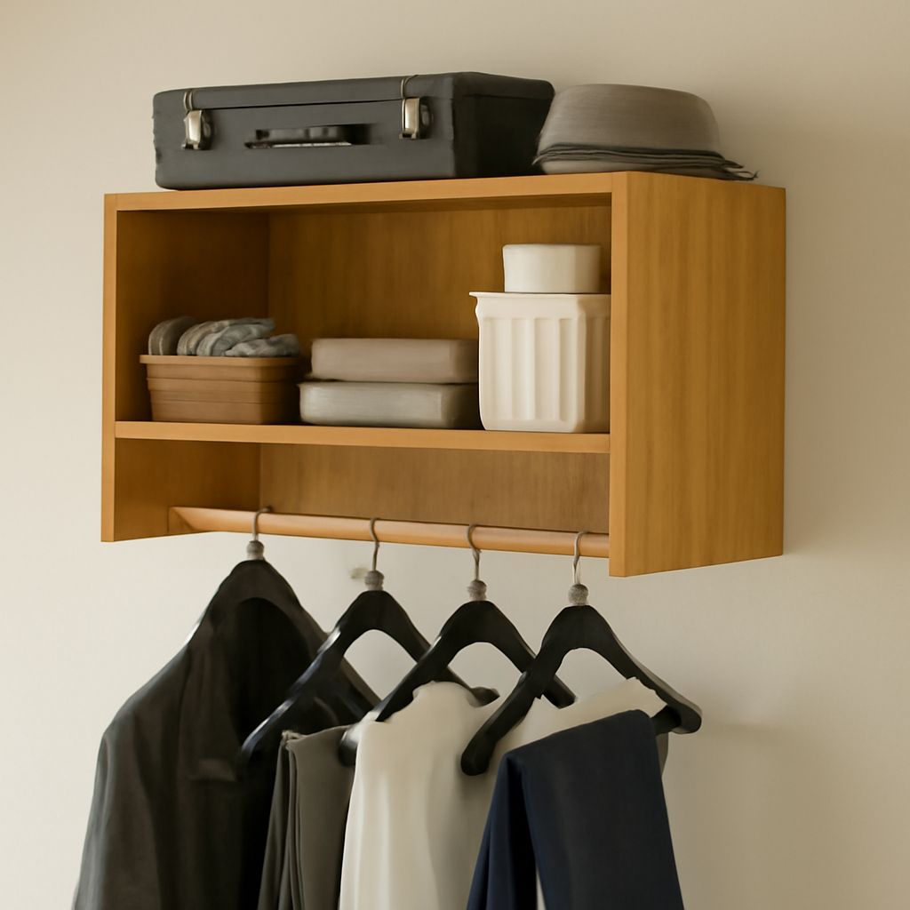 Wooden Closet Shelves: Materials, Sizes, and Installation