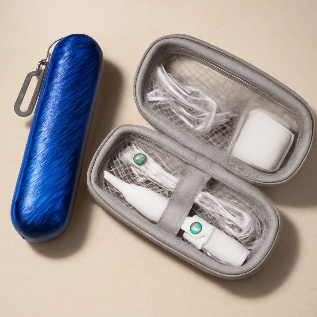 Choose a travel case for a powered toothbrush and a portable electric brush holder suited to your trip.